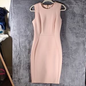 Calvin Klein Light Pink Midi Dress